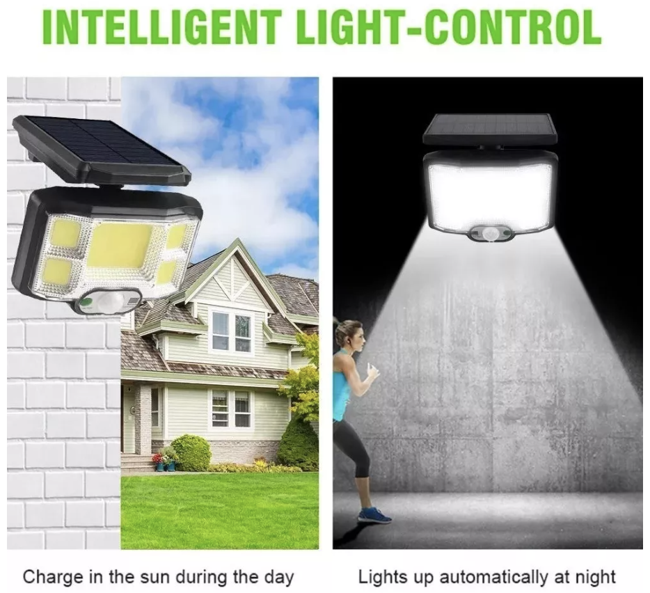 Lampara Solar Exterior Con Control